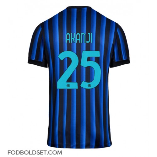 Inter Milan Manuel Akanji #25 Hjemmebanetrøje 2025-26 Kortærmet